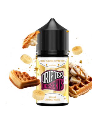 Drifter Desserts Banana Caramel Waffle 6ml/30ml Flavorshot Drifter Desserts Banana Caramel Waffle 6ml/30ml Flavorshot